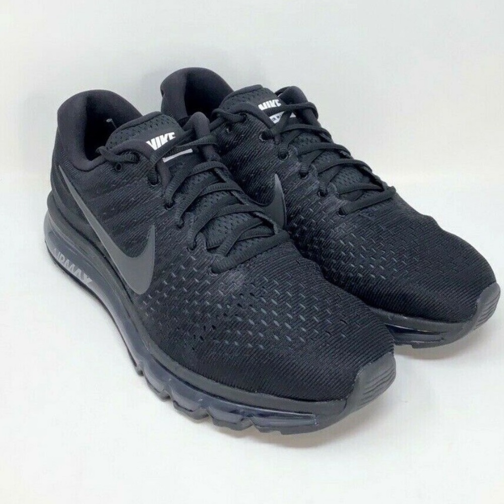 Air Max 2017 'Triple Black' Men's Running Shoe - Picture 4 of 9